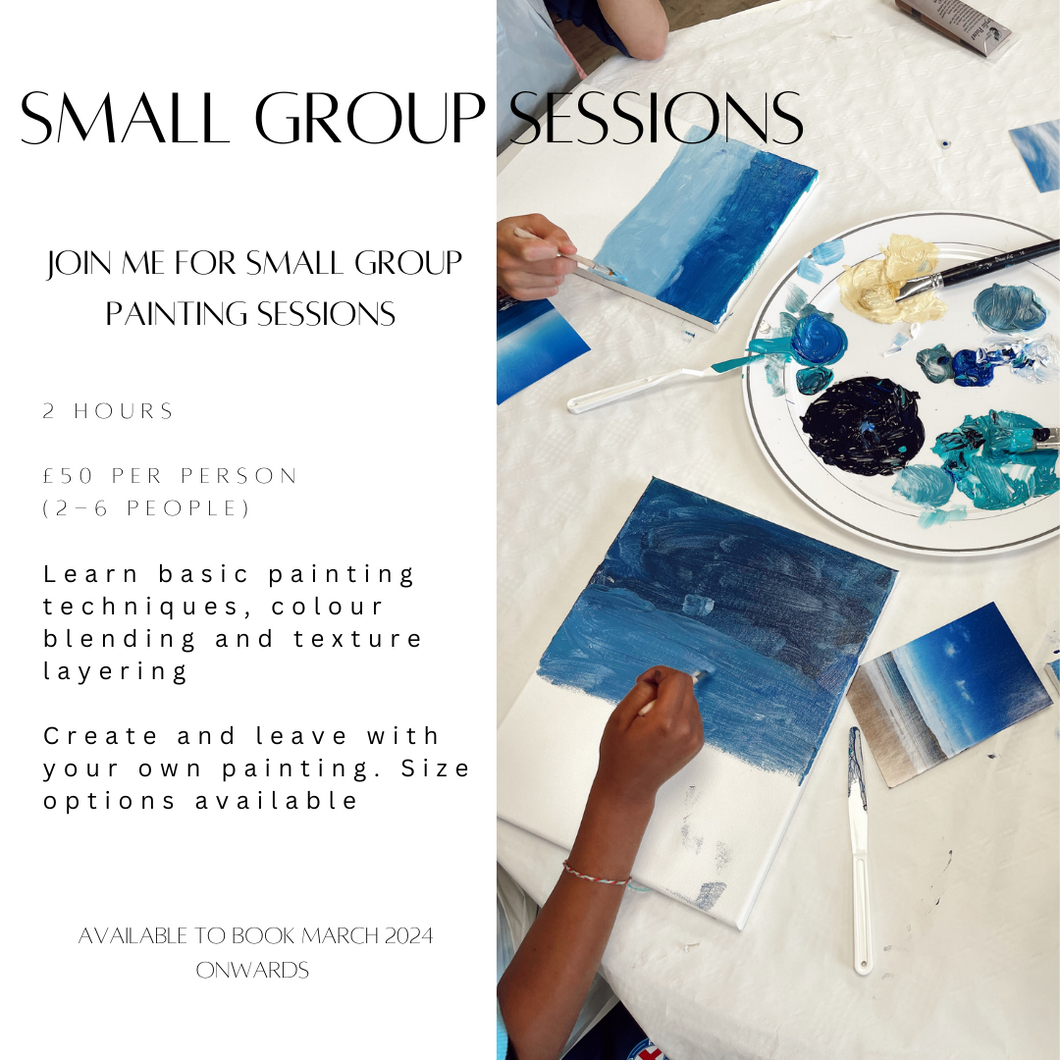Small Group Painting Session